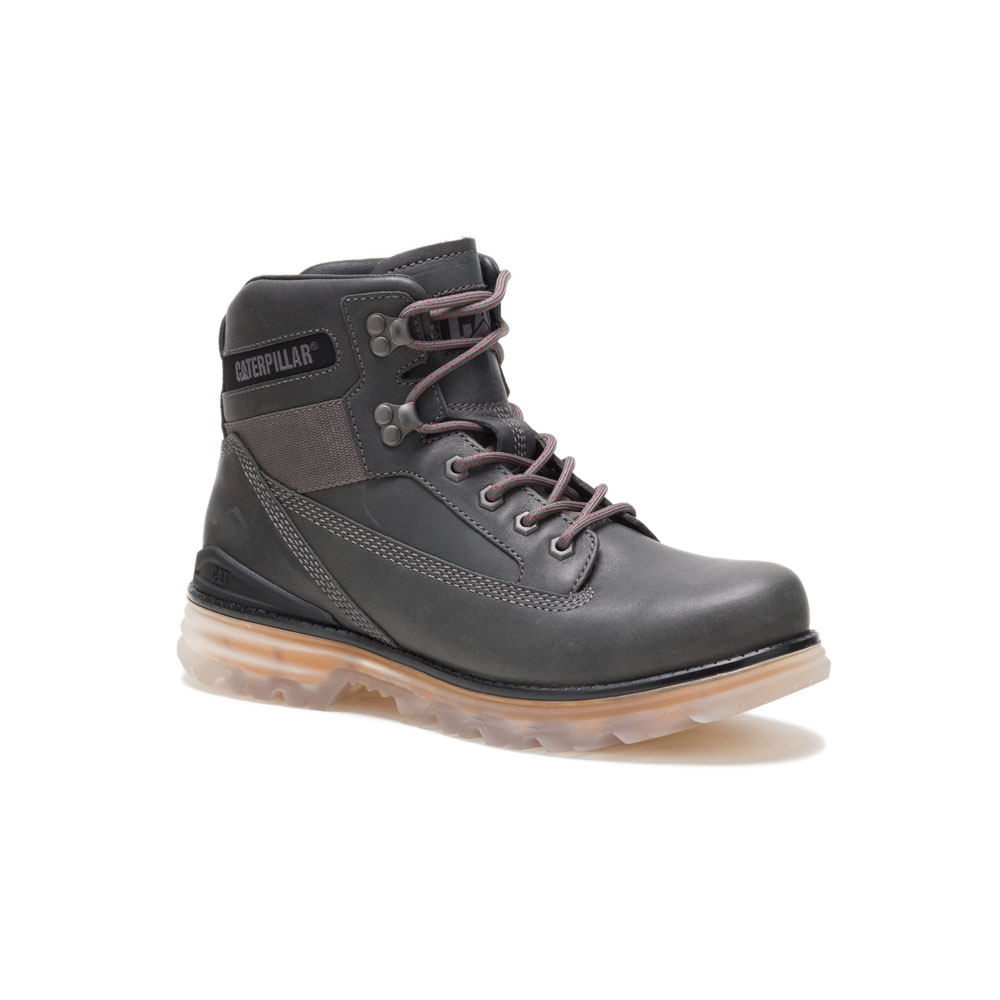 Men's Caterpillar Baseplate Ankle Boots Dark Grey Ireland CNDW74582